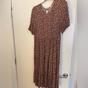 Aerie Garden Party Midi Dress